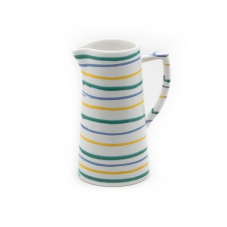 Gmundner Keramik Gmundner Keramik Buntgeflammt Wasserkrug 0,7 L / h: 16 cm Керамический кувшин Gmundner для воды с красочным пламенем 0,7 л / высота: 16 см