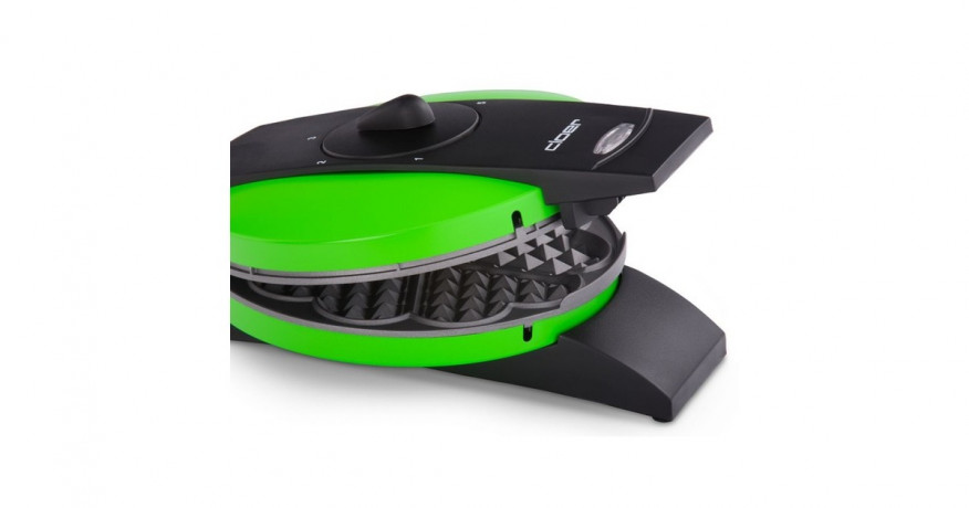 Cloer Cloer Waffeleisen 1627-14 grun/schwarz, 930 Watt grun/schwarz Вафельница Cloer 1627-14 зеленая/черная, 930 Вт