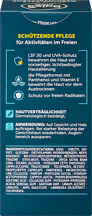 Balea MEN Gesichtscreme Active Care LSF 30, 75 ml, Крем Active Care SPF 30 для увлажнения и дневной защиты лица, 75 мл