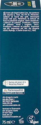 Balea MEN Gesichtscreme Active Care LSF 30, 75 ml, Крем Active Care SPF 30 для увлажнения и дневной защиты лица, 75 мл