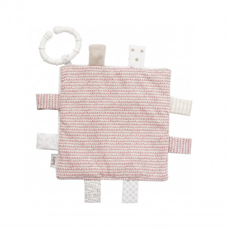 Fehn Knistertuch Lama mit Ring Лама из хрустящей ткани с кольцом