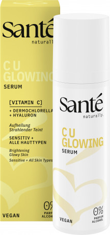SANTE C U Glowing Serum, 30 ml, Санте Сыворотка для сияния кожи лица C U Glowing, 30 мл