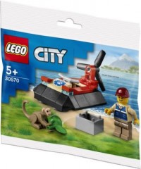 LEGO LEGO City 30570 Luftkissenboot fur Tierrettungen LEGO City 30570 Спасательный корабль на воздушной подушке для животных
