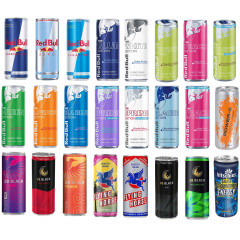 World of Sweets Energy Drink Adventskalender 2026, Адвент-календарь 2026 Liquid Energy с 24 энергетическими напитками разных марок