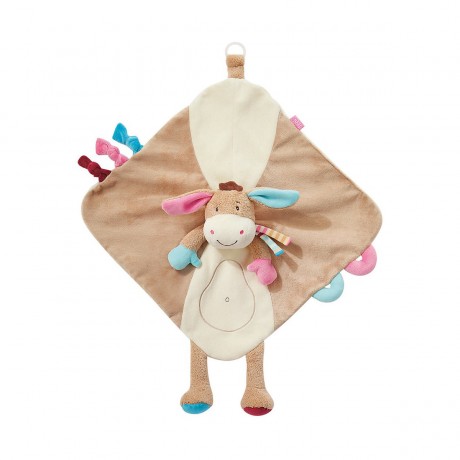 Fehn Schmusetuch Esel deluxe Ткань для обнимашек ослик делюкс