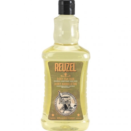 Reuzel 3-in-1 Tea Tree Shampoo Шампунь с чайным деревом 3-в-1