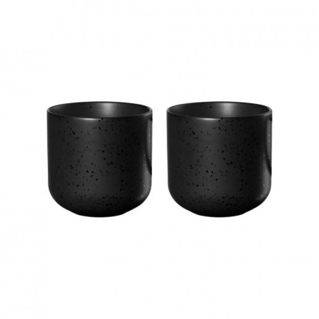 ASA SELECTION ASA Coppa Kuro Teebecher Set 2-tlg. 0,20 L / h: 7,5 cm Набор чайных кружек ASA Coppa Kuro 2 шт. 0,20 л/ч: 7,5 см