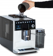 Melitta Melitta Kaffeevollautomat CI Touch Latte Select F 630-201, 12 Kaffeekreationen  6 Benutzerprofile, flusterleises Mahlwerk  Полностью автоматическая кофемашина Melitta CI Touch Latte Select F 630-201, 12 режимов приготовления кофе, 6 пользовательск
