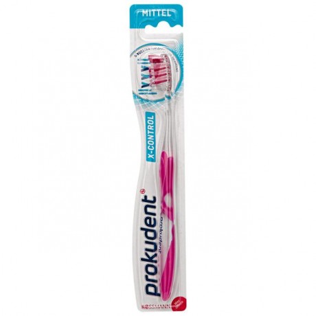 Prokudent med X Control Zahnburste mittel Зубная щётка средней мягкости с уровнем управления IX 1 шт.