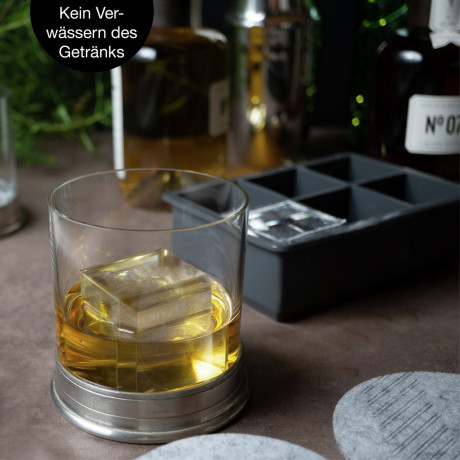 Moritz & Moritz Moritz & Moritz Eiswucrfelform eckig und rund grau Формы для кубиков льда Moritz & Moritz квадратные и круглые.