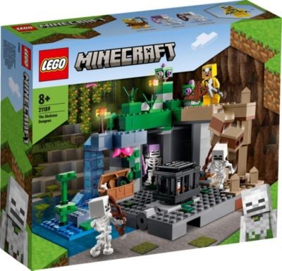 LEGO Minecraft 2er Set: Skelettverlies (21189) + Das verlassene Dorf (21190) Minecraft Набор из 2 предметов: Подземелье скелетов (21189) + Заброшенная деревня (21190)