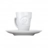 Fiftyeight Products TV Tassen Espressotasse weiss verschmitzt 80 ml TV cups чашка для эспрессо белая озорная 80 мл