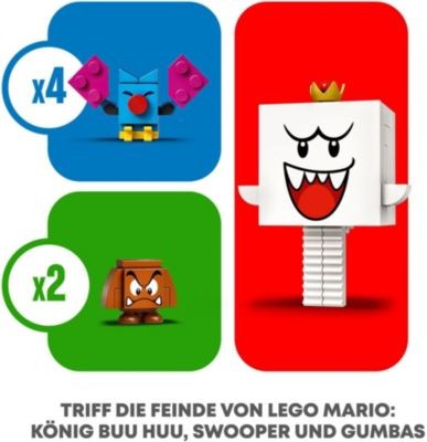 LEGO LEGO Super Mario 71377 Konig Buu Huu und der Spukgarten – Erweiterungsset LEGO Super Mario 71377 Дополнительный набор «Бу Хо и сад с привидениями»