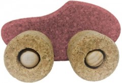 KORXX Spielzeugauto Kork Lambo rund Пробковая машинка Ламбо круглая