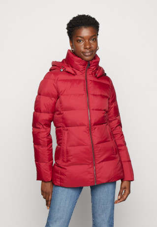 Tommy Hilfiger GLOBAL STRIPE  Down coat rouge GLOBAL STRIPE Пуховое пальто румяна