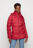 Tommy Hilfiger GLOBAL STRIPE  Down coat rouge GLOBAL STRIPE Пуховое пальто румяна