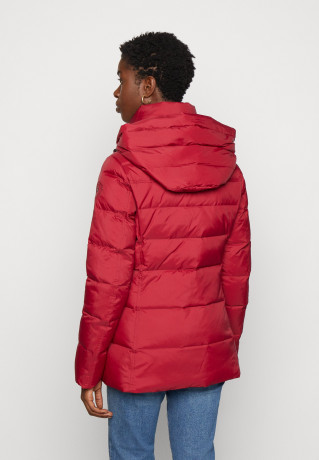 Tommy Hilfiger GLOBAL STRIPE  Down coat rouge GLOBAL STRIPE Пуховое пальто румяна
