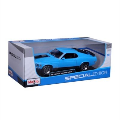Maisto Modellauto Ford Mustang Mach 1 70 (blau Модель автомобиля Ford Mustang Mach 1 70 (синий