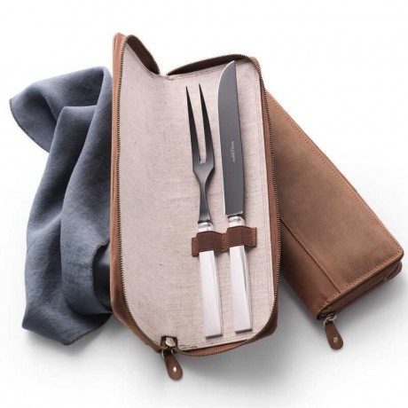 Robbe & Berking Robbe & Berking Riva - 925 Sterling Silber Tranchierset Frozen Black 2-tlg. Robbe & Berking Riva - набор для резьбы по серебру 925 пробы Frozen Black, 2 предмета.