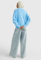 Tommy Hilfiger 1985 MINI CORP LOGO Sweatshirt hydrangea blue ЛОГОТИП MINI CORP 1985 – Свитер гортензия синяя