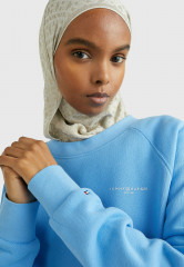 Tommy Hilfiger 1985 MINI CORP LOGO Sweatshirt hydrangea blue ЛОГОТИП MINI CORP 1985 – Свитер гортензия синяя
