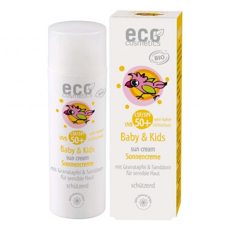 Eco Cosmetics Baby Sonnencreme LSF50  Детский солнцезащитный крем SPF50
