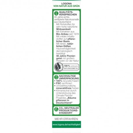 Logona Aktiv Pickel-Stopp Bio-Minze & Salicylsaure aus der Weidenrinde  Active Pimple Stop Органическая мята и салициловая кислота из коры ивы