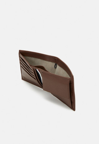 Tommy Hilfiger PREMIUM AND COIN UNISEX Wallet dark chestnut ПРЕМИУМ И МОНЕТ УНИСЕКС Кошелек темно-каштановый