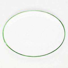 Gmundner Keramik Gmundner Keramik Gruner Rand Platte oval 33 cm Gmundner Ceramics Gr?ner Rand Блюдо овальное 33 см