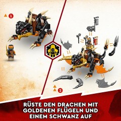 LEGO LEGO Ninjago 71782 Coles Erddrache EVO LEGO Ninjago 71782 Земляной дракон Коула EVO