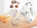 BOSCH BOSCH Handmixer CleverMixx MFQ24200, 400 W, inkl. Edelstahl-Tubobesen, Edelstahl-Knethaken, leicht und ergonomisch  Ручной миксер BOSCH CleverMixx MFQ24200, 400 Вт, включая венчик из нержавеющей стали, крюк для теста из нержавеющей стали, легкий и э