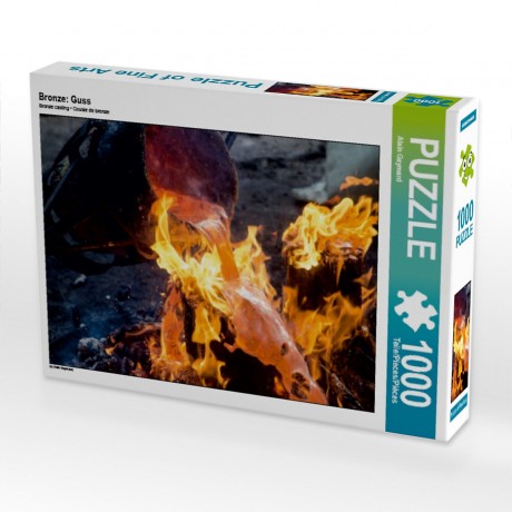 CALVENDO Puzzle CALVENDO Puzzle Bronze: Guss Пазл CALVENDO Puzzle Bronze: литой