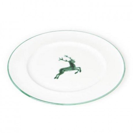 Gmundner Keramik Gmundner Keramik Gruner Hirsch Speiseteller Gourmet d: 29 cm / h: 2,2 cm Обеденная тарелка Gmundner Ceramics Green Deer Gourmet d: 29 см / высота: 2,2 см