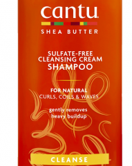 Cantu Shea Butter Cleansing Cream Shampoo + Hydrating Cream Conditioner Канту НАБОР Бессульфатные Шампунь для волос с маслом Ши/Карите 400мл + Кондиционер увлажняющий, 400 мл