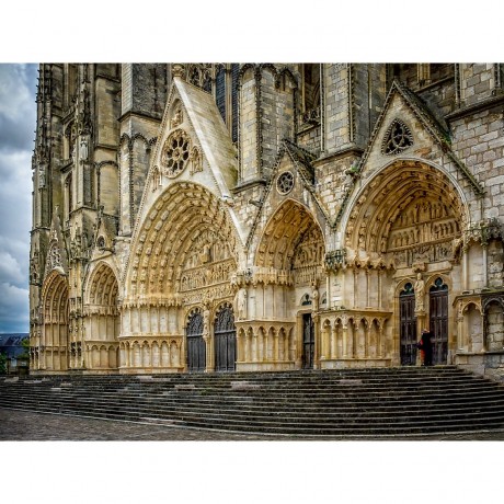 CALVENDO Puzzle CALVENDO Puzzle Cher: Die Katedral von Bourges Пазл CALVENDO Puzzle Cher: Буржский собор