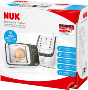Nuk Eco Control plus Video, Радионяня с Дополнительным Видеонаблюдением 1 шт
