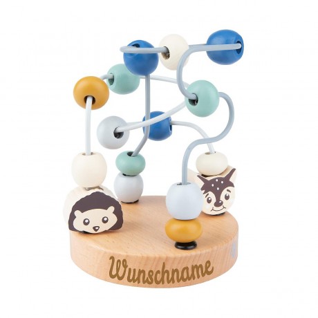 elefantasie Motorikschleife Reh personalisiert mit Namen Олень с моторной петлей