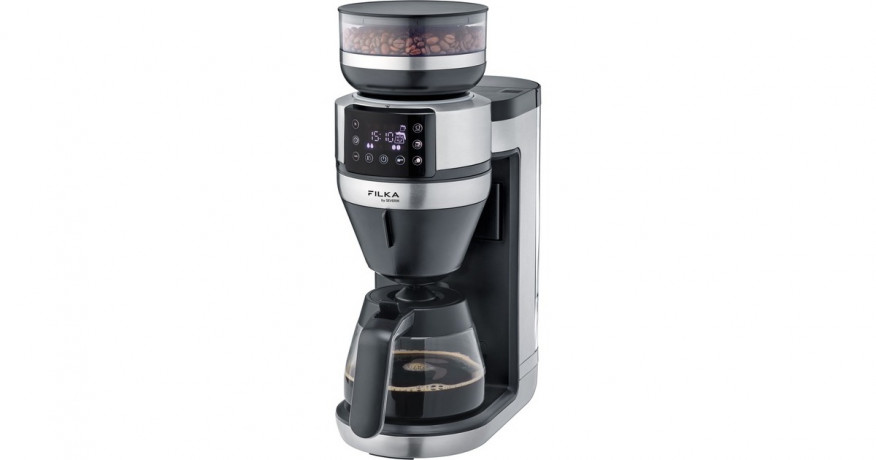 Severin Severin KA 4850, Filtermaschine schwarz (matt)/edelstahl (geburstet), inkl. Glaskanne schwarz (matt), edelstahl (geburstet) Severin KA 4850, фильтр-машина черный (матовый)/нержавеющая сталь (матовая), включая стеклянный кувшин