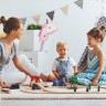 relaxdays Steckenpferd Einhorn mit Sound Хобби лошадь единорог со звуком