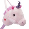 relaxdays Steckenpferd Einhorn mit Sound Хобби лошадь единорог со звуком