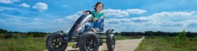 BERG Go-Kart mit XL-Rahmen Black Edition BFR Schwarz ab 5 Jahren Карт с рамой XL Black Edition BFR Black от 5 лет