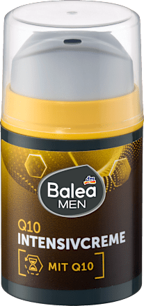 Balea MEN Gesichtscreme Q10 Intensivcreme, 50 ml, Интенсивный крем Q10 для упругости и уменьшения видимости морщин, 50 мл