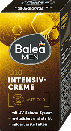 Balea MEN Gesichtscreme Q10 Intensivcreme, 50 ml, Интенсивный крем Q10 для упругости и уменьшения видимости морщин, 50 мл