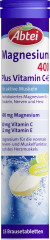 Abtei Magnesium 400 Plus Brausetabletten 15 Brausetabletten (81 g), Abtei Шипучие таблетки магния 400 мг с витаминами C и E для мышц и нервной системы, лимонный вкус, 15 шипучих таблеток (81 г)