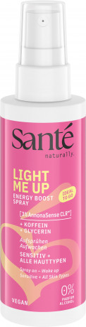 SANTE Light Me Up Energy Spray, 75 ml, Санте Освежающий спрей для лица Light Me Up Energy, 75 мл