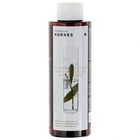 KORRES Laurel & Echinacea Shampoo Шампунь Лавр и Эхинацея перхоть, сухая кожа головы 250мл