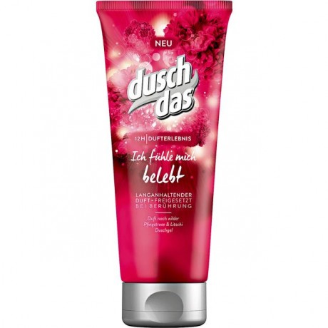 duschdas Duschgel Ich fussle mich belebt Гель для душа Возрождение чувств с ароматом пиона 200 г