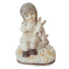 Goebel Фигурка "Девочка с кроликом", 11см х 8см, Германия, 1960-70гг.