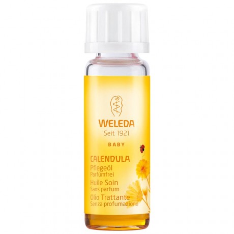 Weleda (Веледа) Calendula Pflegeol parfumfrei Korperol Calendula Kinderpflege, 200 мл