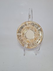 Porzellanfabrik Gareis, Kühnl & Co (GKC), ГКС Фарфоровое чайное трио с позолотой, Германия 1960г.